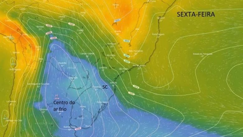 Santa Catarina pode registrar neve a partir de quinta, aponta meteorologista