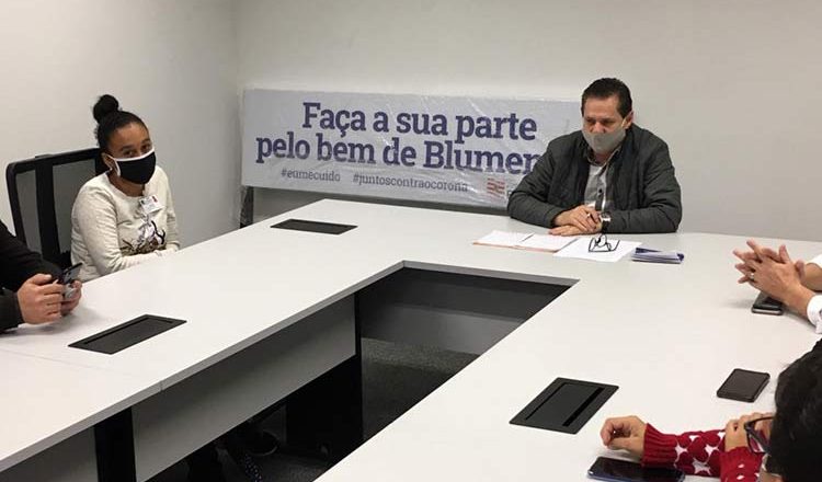 Força-tarefa vai fazer barreiras sanitárias educativas para combater Covid-19 em Blumenau