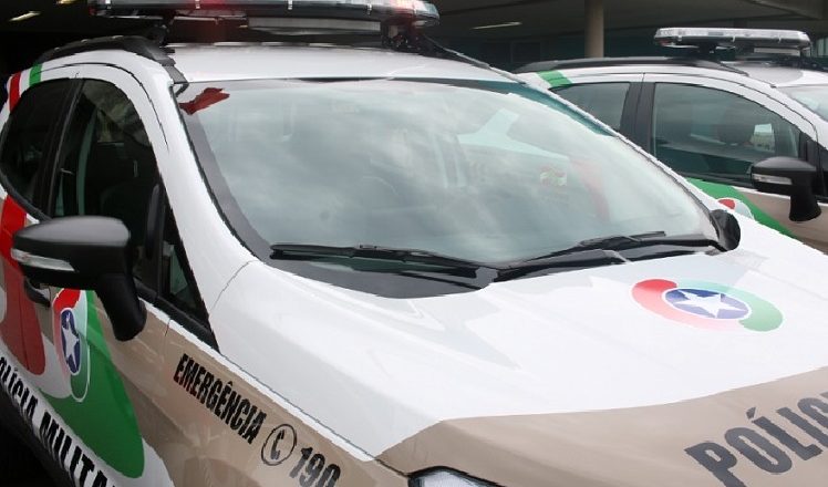 Ladrão furta escada de residência e acaba detido por populares, em Blumenau