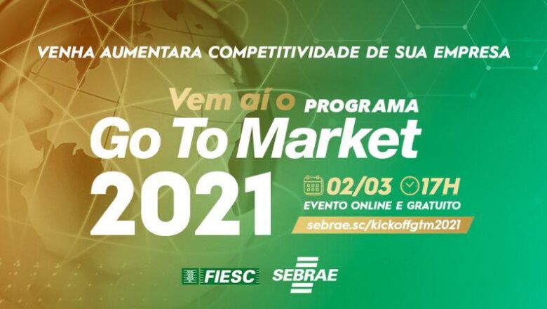 Evento abre o ciclo 2021 do programa de internacionalização para pequenas empresas do Sebrae/SC