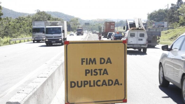 Duplicação da BR-470 corre o risco de ser paralisada, diz Ministério da Infraestrutura