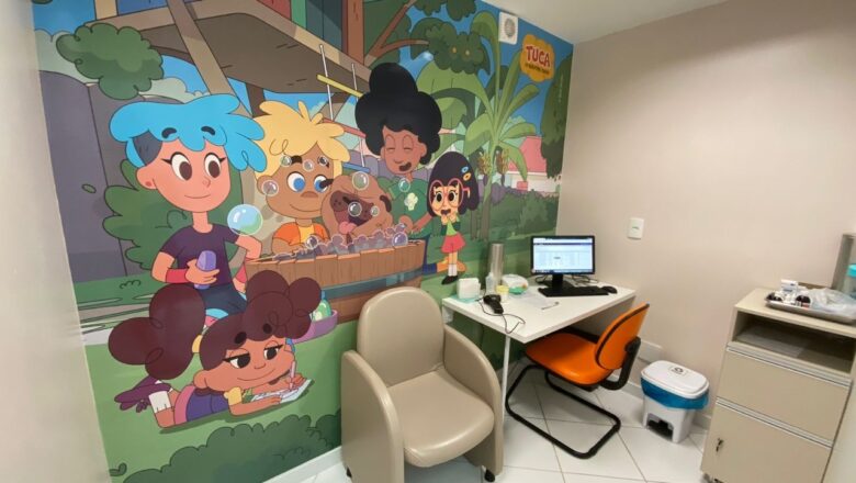 Salas temáticas tornam atendimento hospitalar infantil mais leve em Blumenau