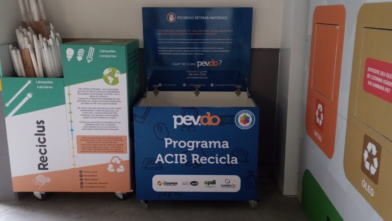 Rede Cooper é ponto de coleta do ACIB Recicla