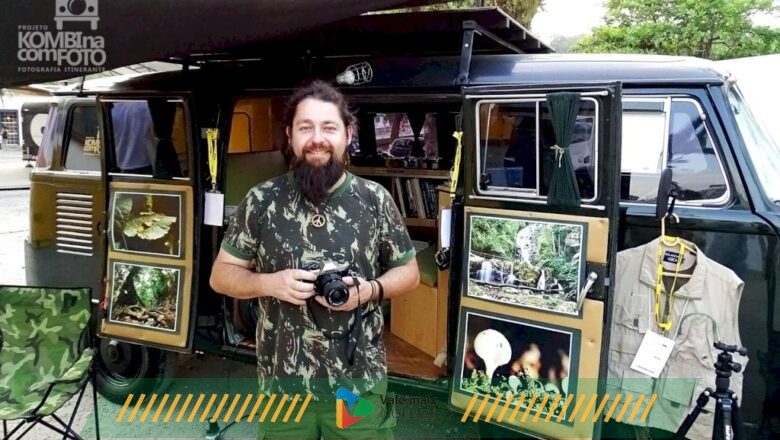 Kombi itinerante leva fotografia e educação ambiental para escolas