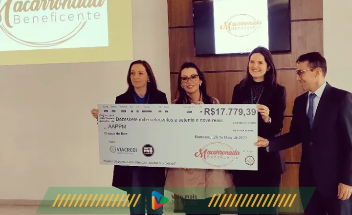 Macarronada do Bem rende quase R$ 18 mil para a AAPPM