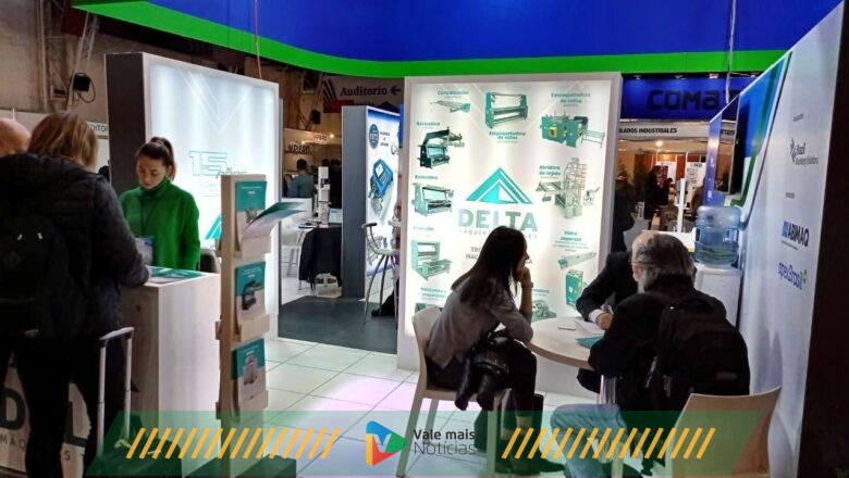 Máquinas brasileiras têxteis chamam atenção de empresários argentinos durante a Simatex 2022