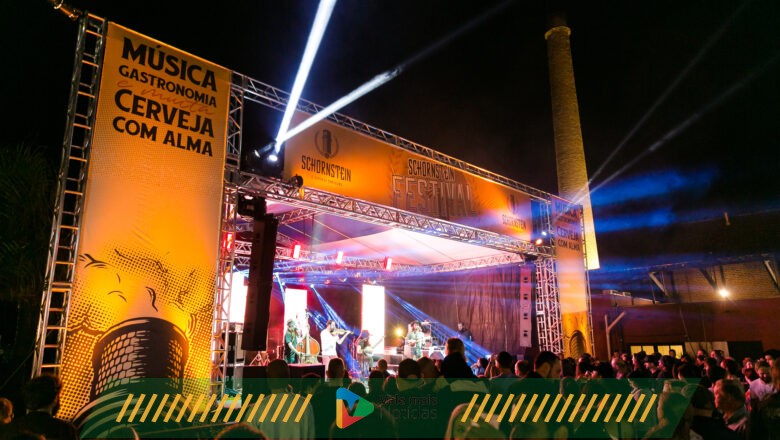 Schornstein Festival acontece neste sábado (2) e domingo (3) com entrada gratuita, gastronomia, música e cerveja
