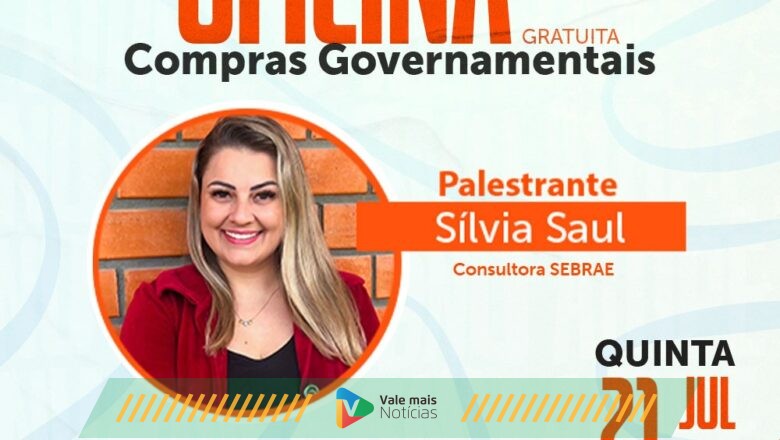 Compras governamentais é tema de oficina gratuita do Sebrae