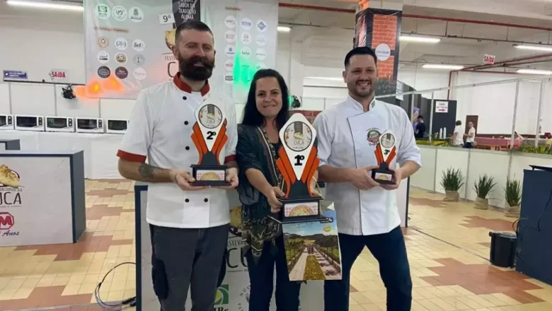 Com receita inovadora, moradora de Indaial conquista primeiro lugar em concurso de cuca