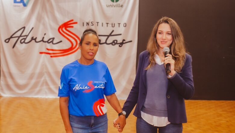 Adria Santos lança instituto e reforça importância do apoio às crianças no esporte