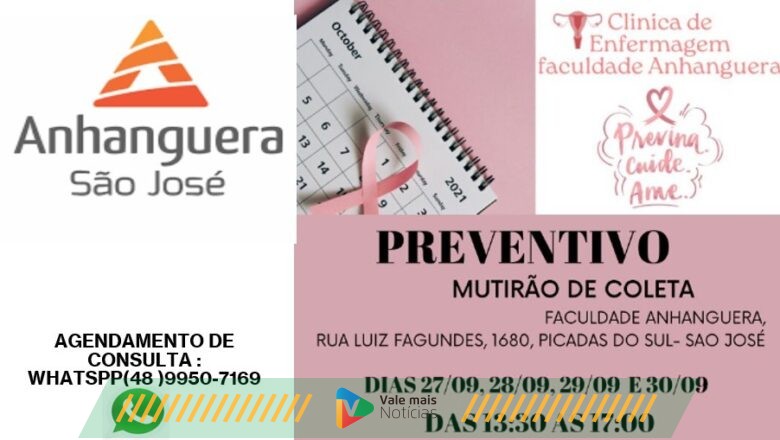 Anhanguera de São José realiza mutirão para coleta de exames