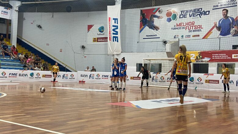 A bola rolou oficialmente para a 36ª Edição do Torneio de Verão de Indaial