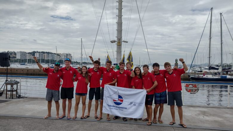 Atletas da Vela Jovem do Jangadeiros estão no Rio de Janeiro para a disputa do Brasileiro de ILCA