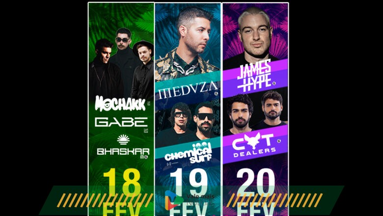 <strong>P12 apresenta Carnaval Eletrônico com atrações nacionais e internacionais, de 18 a 20 de fevereiro</strong>