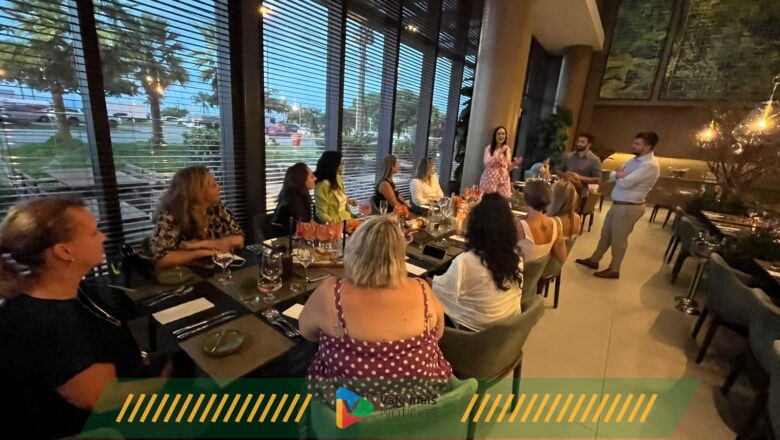 Empresárias e influenciadoras participam do jantar AGREGA/XP em Florianópolis