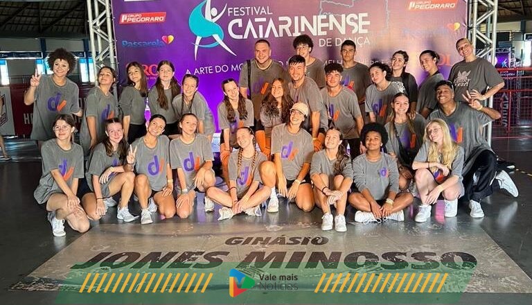 Grupo de Indaial brilha em etapa do Festival Catarinense de Dança