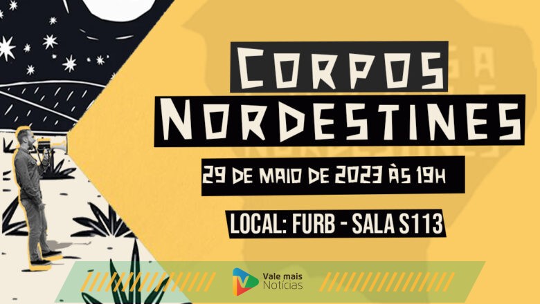 SMC e FURB recebem apresentação de pesquisa e experimentos cênicos do projeto Corpos Nordentines, nos dias 29 de maio, 1 e 2 de junho