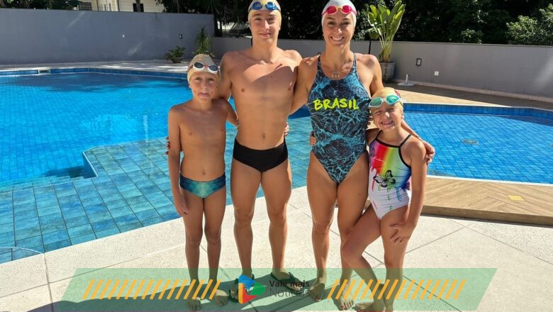 Gerusa Schramm, a mãe campeã dentro e fora das piscinas
