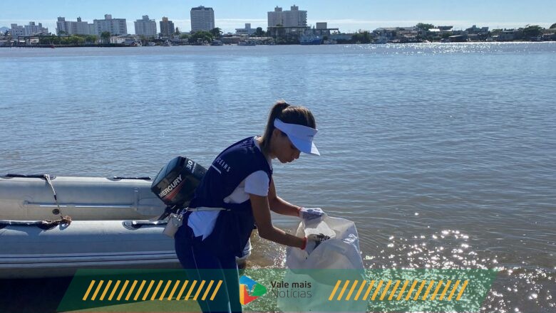 Marina Itajaí promove mutirão de limpeza da Baía Afonso Wippel nesta terça-feira