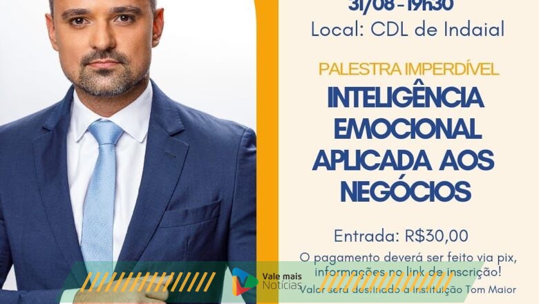 Rotary Club de Indaial Águas do Vale promove Palestra sobre Inteligência Emocional Aplicada aos Negócios com Especialista Rafael Mantai