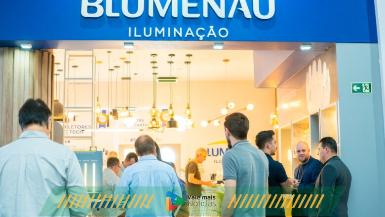 Blumenau Iluminação participa da Construsul 2023