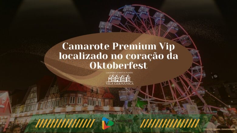 Restaurante de Blumenau lança Camarote Premium VIP para a Oktoberfest