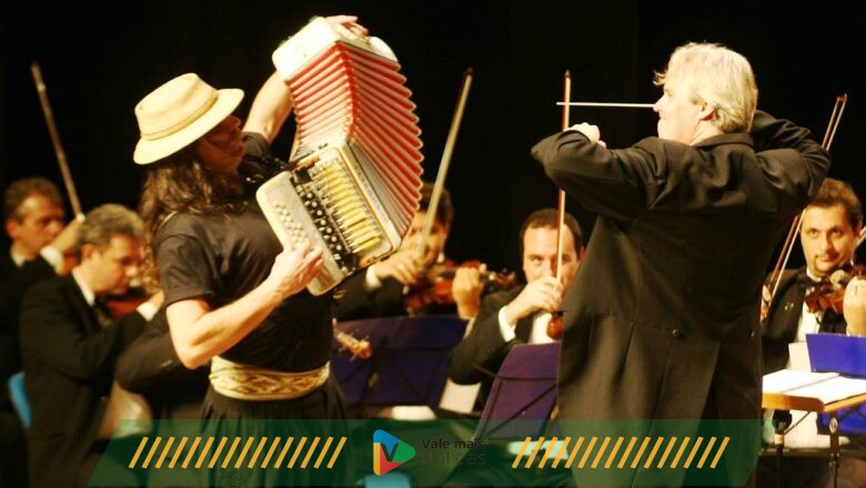 Renato Borghetti se apresenta gratuitamente, dia 29, junto com a Orquestra de Câmara de Blumenau