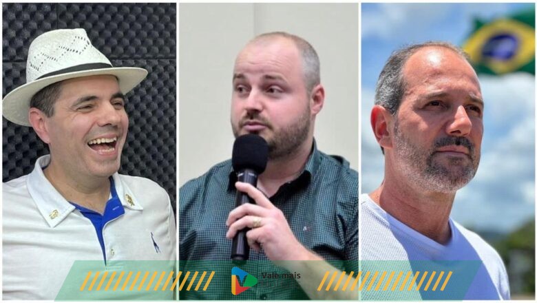 Batata , Roger e Laércio declarados candidatos a prefeito de Indaial a 10 meses das eleições