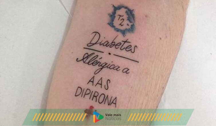 Tatuagem de segurança ganha espaço no gosto da população