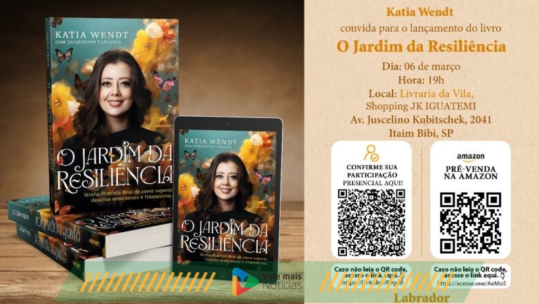 Executiva internacional lança livro sobre sua história de superação