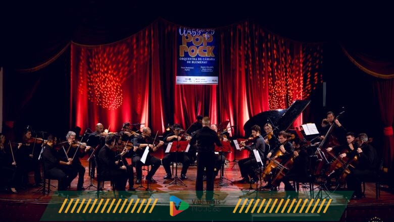 Orquestra de Câmara de Blumenau une o clássico ao rock em concertos gratuitos dias 12 e 19 de junho, no Teatro Carlos Gomes