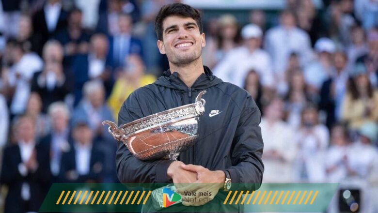 Com Guga Kuerten na arquibancada, Alcaraz vence Zverev e leva título inédito de Roland Garros