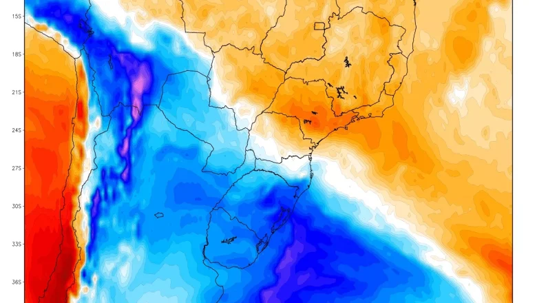 MASSA DE AR FRIO AVANÇA E VAI DERRUBAR MAIS A TEMPERATURA