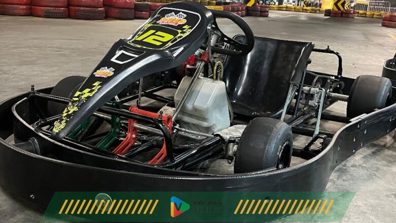Shopping Park Europeu recebe corrida de Kart em pista no estacionamento