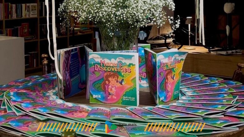 As Descobertas de Manu: livro infantil bilíngue e com tradução em libras é lançado na Praia Brava