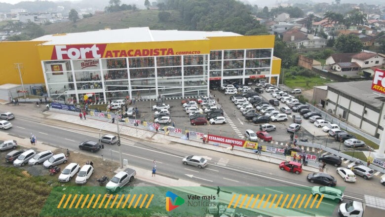 Inauguração: Fort Atacadista investe R$60 milhões em nova loja em Joinville