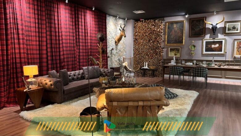 Exposição apresenta decoração inspirada na série Yellowstone, no Norte Shopping