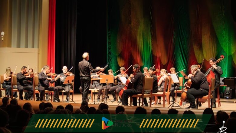 Orquestra de Câmara de Blumenau apresenta gratuitamente o concerto “Gala Lírica”, nesta quarta-feira, dia 09, em Indaial