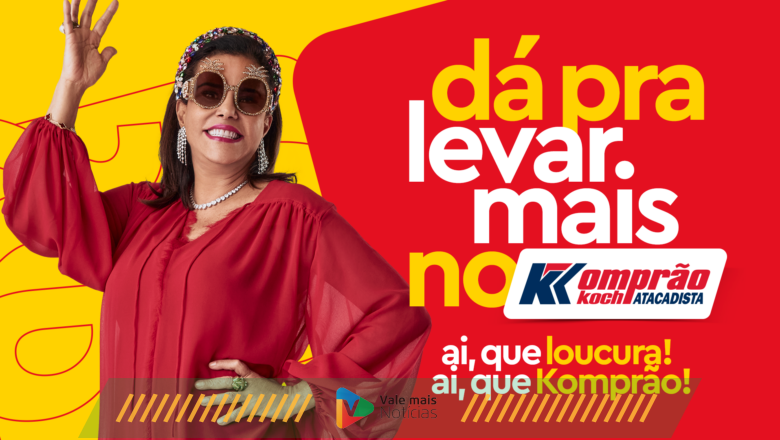 Komprão lança campanha estrelada por Narcisa Tamborindeguy