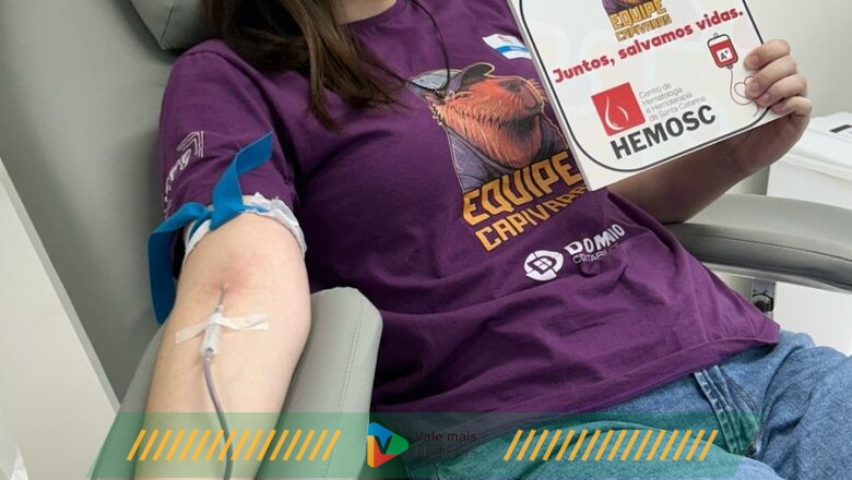 Gincaneiros celebram o Dia Mundial do Doador de Sangue com mais de 1.760 vidas salvas em Blumenau