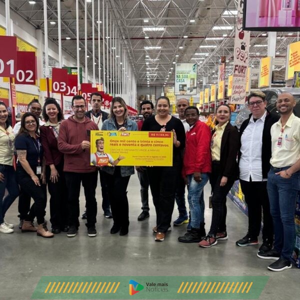 Projeto Troco Solidário Fort Atacadista destina mais de R$ 130 mil para instituições catarinenses
