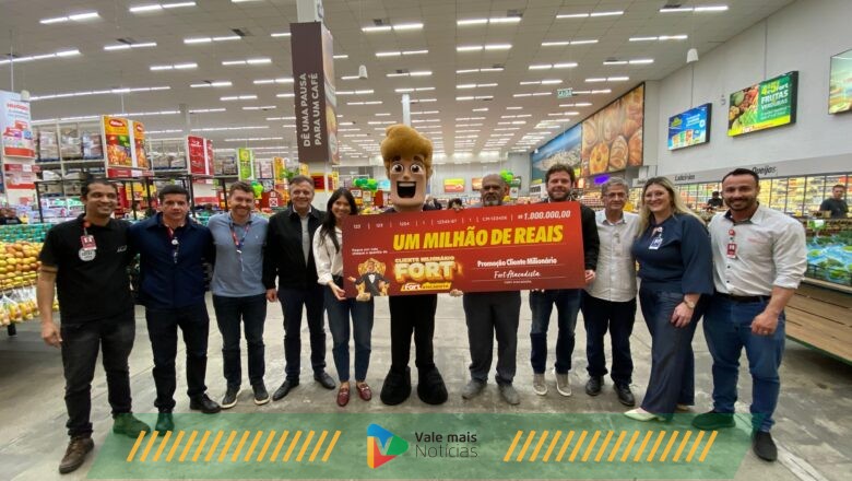 Cliente de São José é o grande vencedor do prêmio de R$ 1 milhão na campanha Cliente Milionário Fort Atacadista
