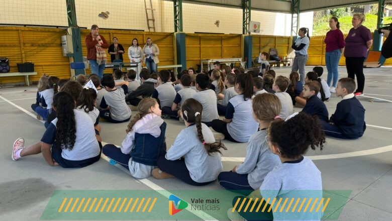 Crianças aprendem sobre sustentabilidade em gincana escolar