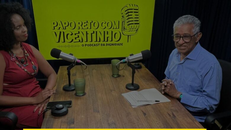 No Podcast do Vicentinho,  Fernanda Henrique sela pacto contra feminicídio