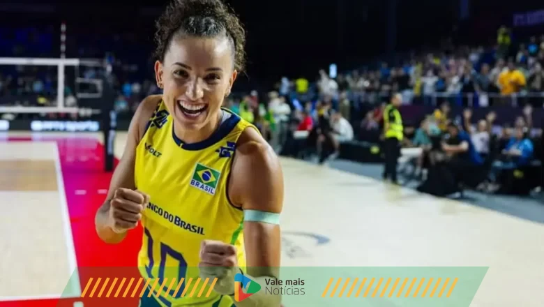 Gabi Guimarães é eleita a 2ª melhor jogadora de vôlei de 2025