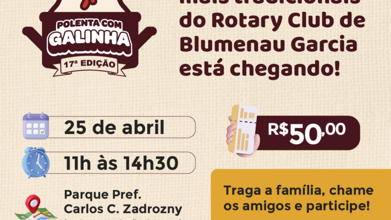 17ª EDIÇÃO DO POLENTA COM GALINHA