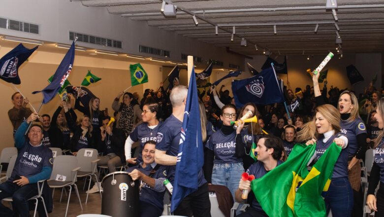 Imobiliária pinta Floripa com mais de mil placas verdes e amarelas em campanha inspirada na Copa do Mundo 