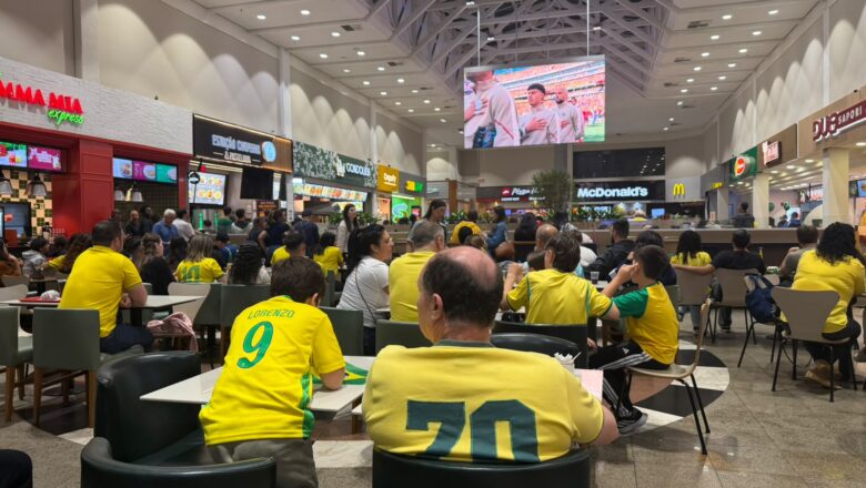 Torcedores podem concorrer a prêmios durante a Copa do Mundo no Neumarkt e Norte Shopping