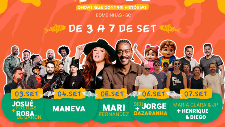 Festival do Mar amplia programação e espera 80 mil pessoas em Bombinhas