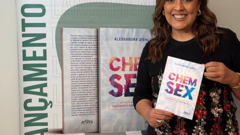 Psiquiatra Alessandra Diehl lança livro sobre chemsex e defende ampliar debate no Brasil